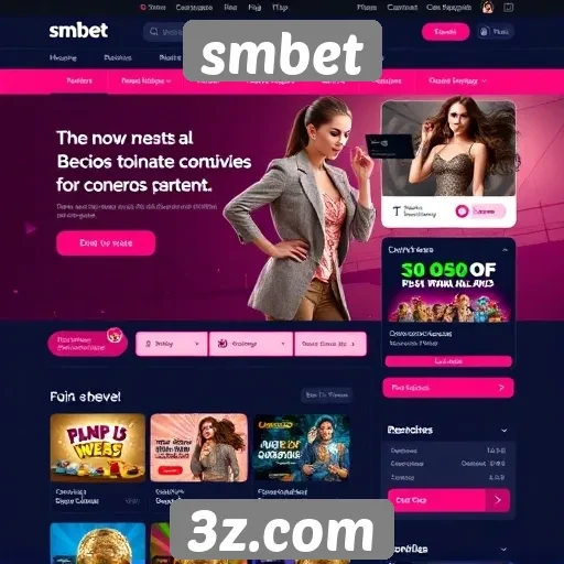interface do site smbet é intuitiva e acessível